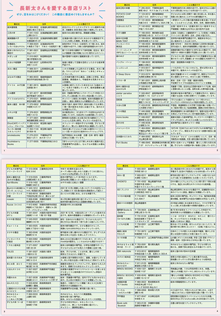 2026年も引き続き、🔹絵本作家・長新太さん没後20年哀悼フェア🔹が全国
