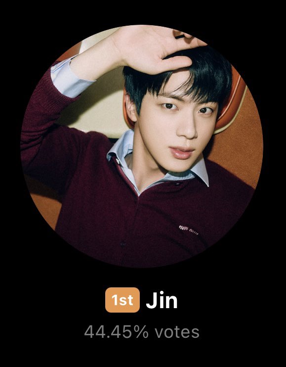 ジンくんおめでとう😭😭😭 頑張ってたアミさん、特にジンペンさん