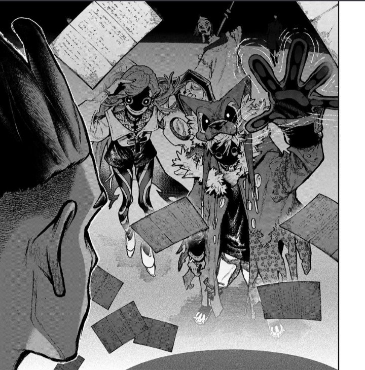 When you let the dogs outside so you could eat in piece. #Gachiakuta