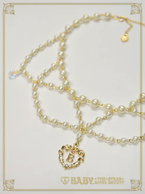 BABY入荷情報】Fantasy Flower PrincessパールネックレスII¥6,930が