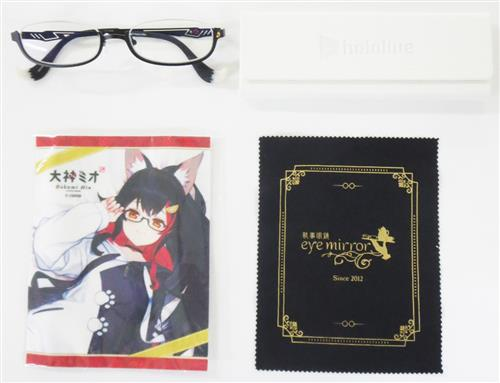 商品入荷情報】 #ホロライブ×執事眼鏡eyemirror メガネ #大神ミオ