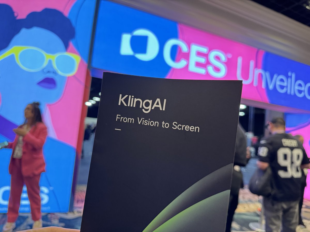 Kling CES Unveiled booth