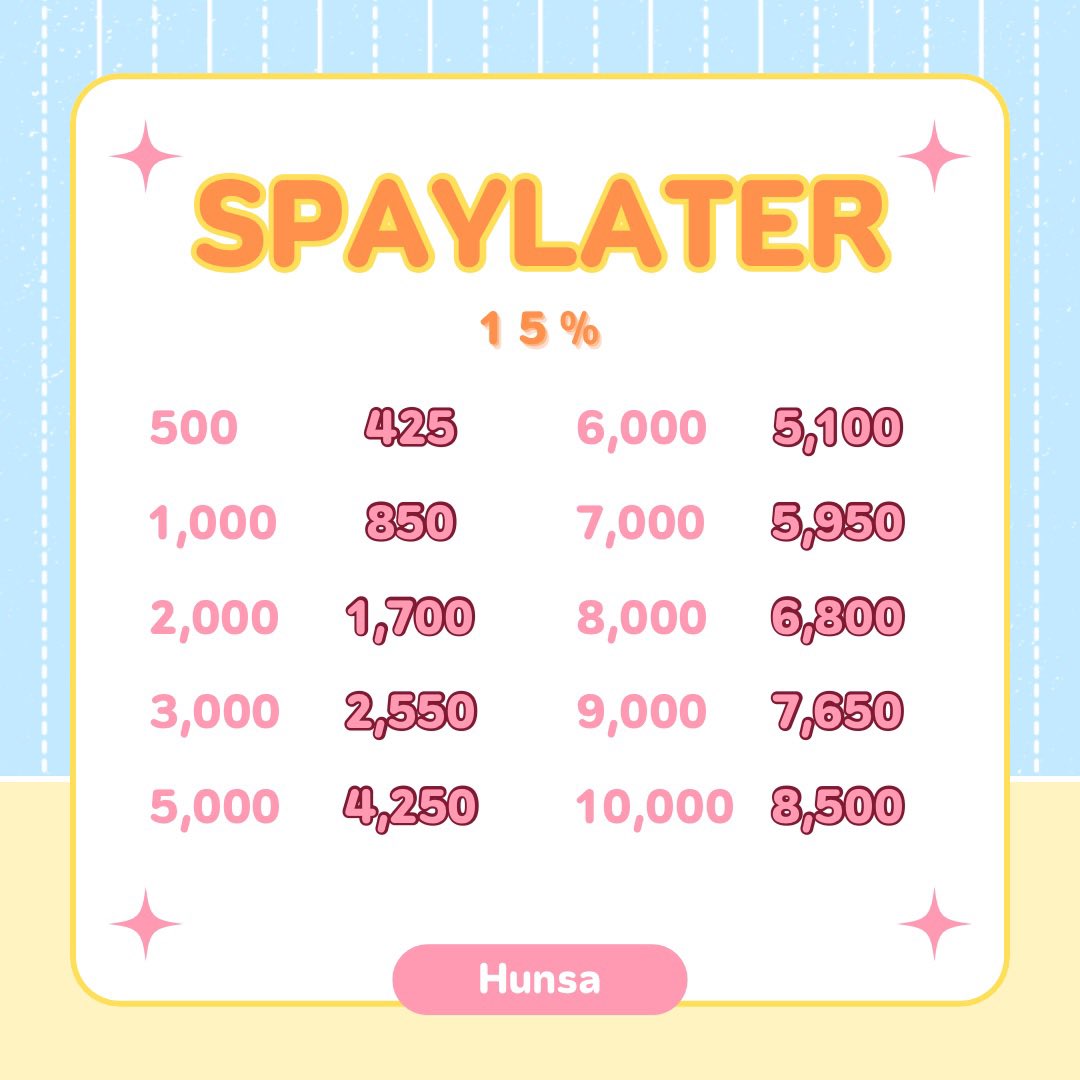 Hansa 🎀 รับแลก Spay later 🧡 tweet media
