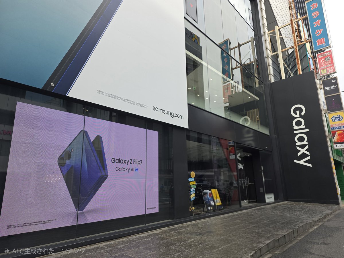 ただのプリントした写真です さっそく店舗前の写真を加工してみたよ！！ AIの解説ありがと〜 お