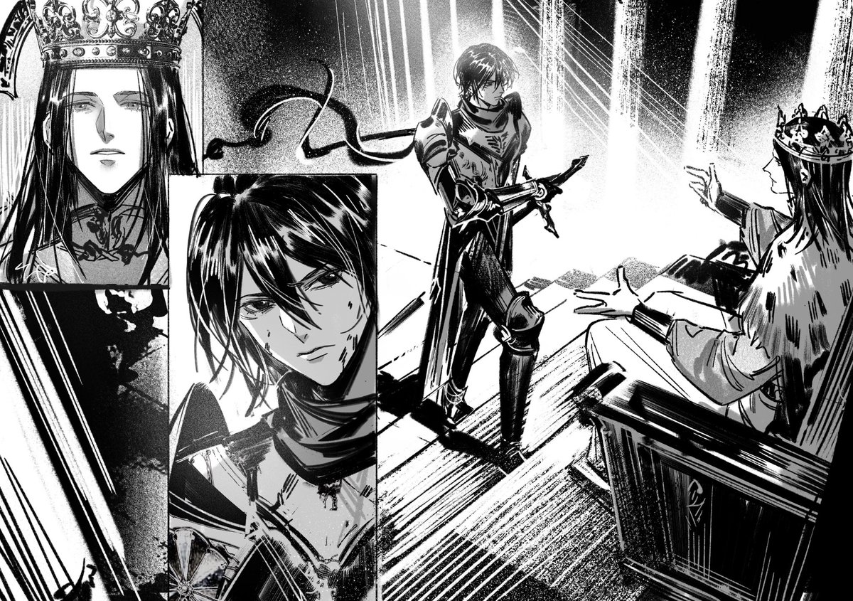 AgnesLava93511's tweet image. The knight and her king. 
The one she had to kill.

* commission

#AttackOnTitan #shingeki #進撃の巨人
#eremika #エレミカ