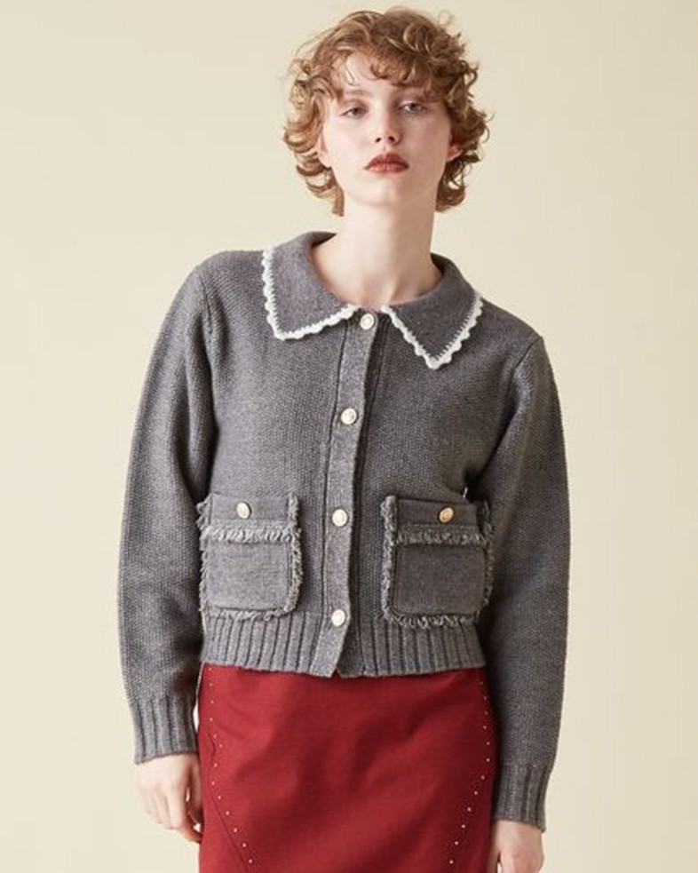 FURFUR（ファーファー）】 ツイードジャケットのエレガンスをニットで