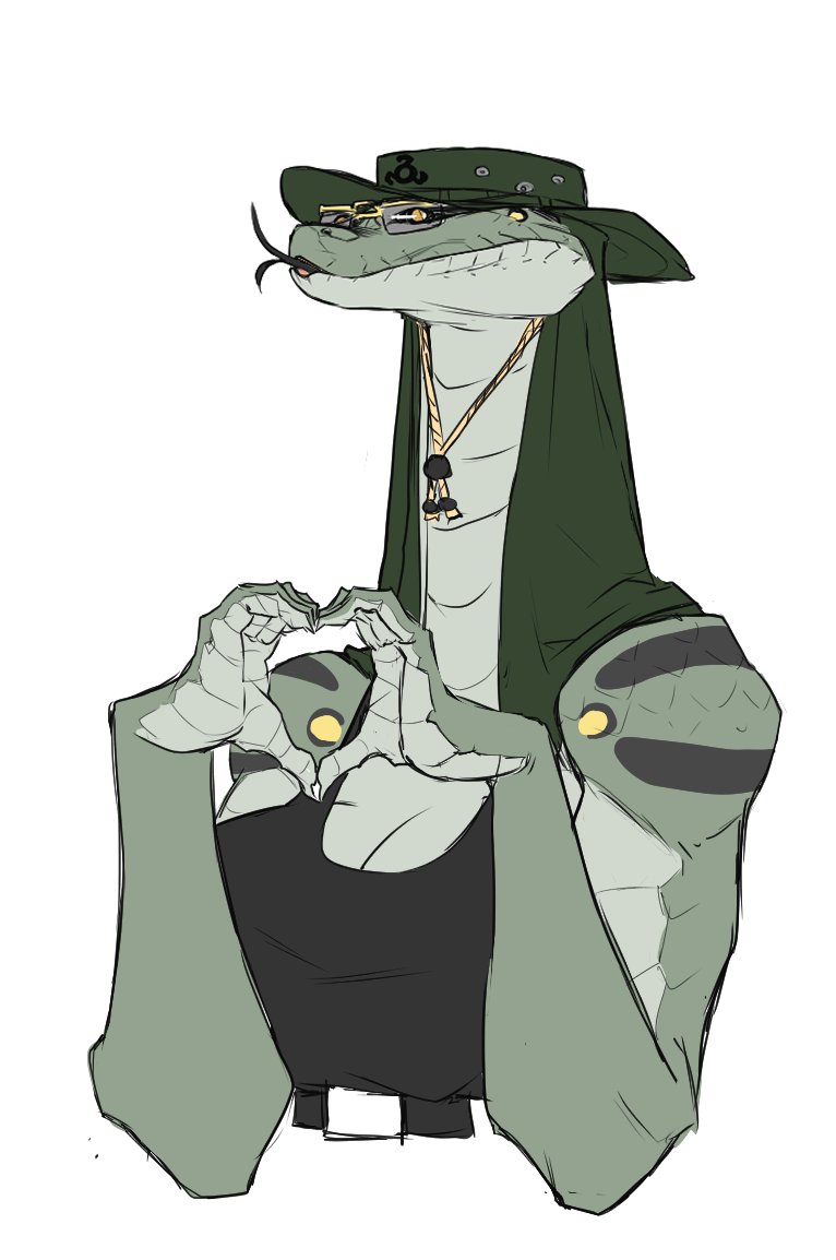 VagnerdeSouzaS7's tweet image. Teresa thanks you all for your kindness and leaves the following message: "Ssssssso... Thanks for the welcome...If any of your names appear on my contract, I promise it will quick and if i break a few bones, I guarantee it will be done gently!!!SHSHShssss..." #furryart #anthroart