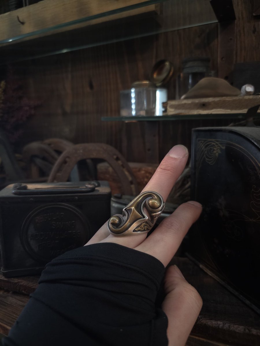 BLIND RABBIT
Forte 
Ring
¥52800
Silver + Brass

本日も宜しくお願いいたします。
instagram.com/p/DTHRpiLEibW/…