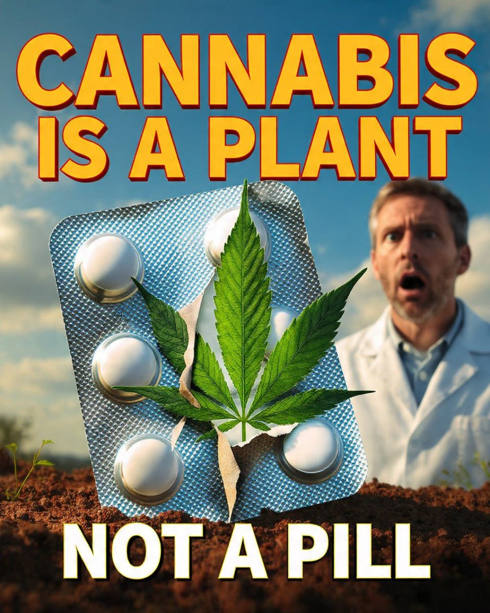 chha2020's tweet image. It's wild how folks still try to force nature into a neat little box. Cannabis isn't just a manufactured compound; it's a plant, with roots deep in healing and community. We gotta fight for policies that honor that, not just big pharma. #PlantPower #EndFederal #DescheduleCannabis