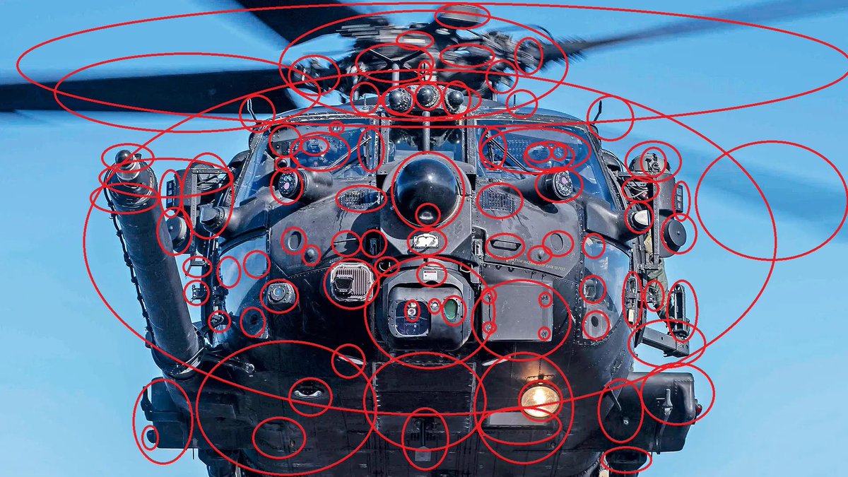 TheDeadDistrict's tweet image. Terrain Following/Terrain Avoidance
4-axis autopilot
Blue Force Tracker
Network-centric warfare systems
AN/ZSQ-2 (M-TADS variant)/MX-15HDi

The DAS includes:
- AN/APR-39A(V)2
- AN/AAR-57 CMWS
- AN/AAR-47 MAWS
- AN/ALQ-211 SIRFC
- AN/ALQ-212 ATIRCM
- AN/ALE-47
- AN/ALQ-144/147
2/