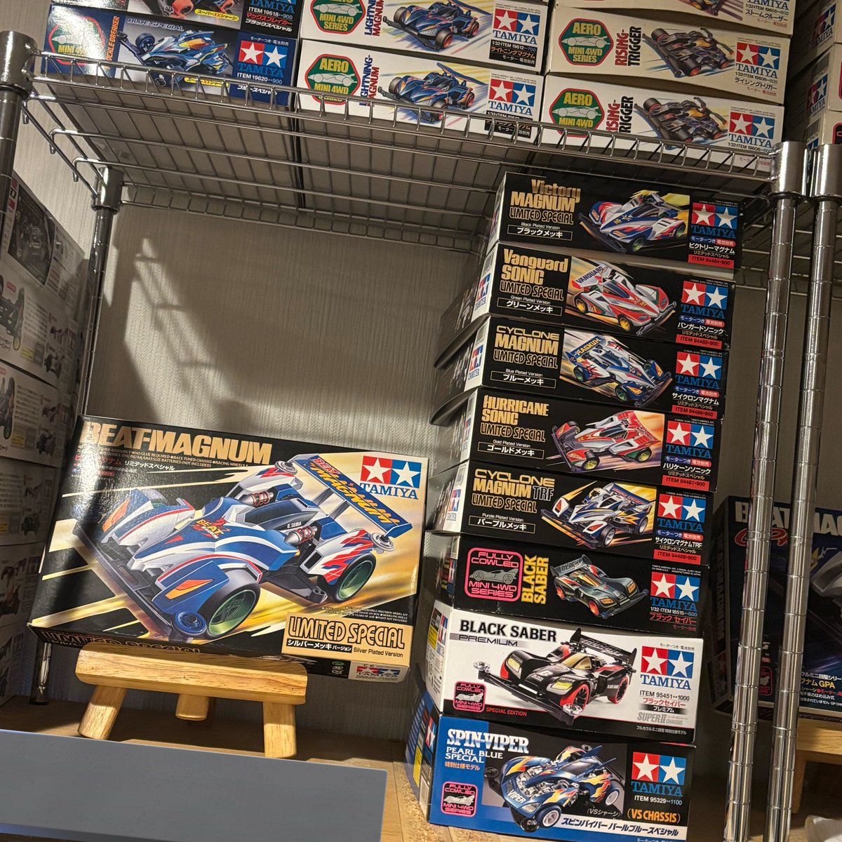 今年いきなり好きなマシンのレアキットを5台も入手！！ いやー、V