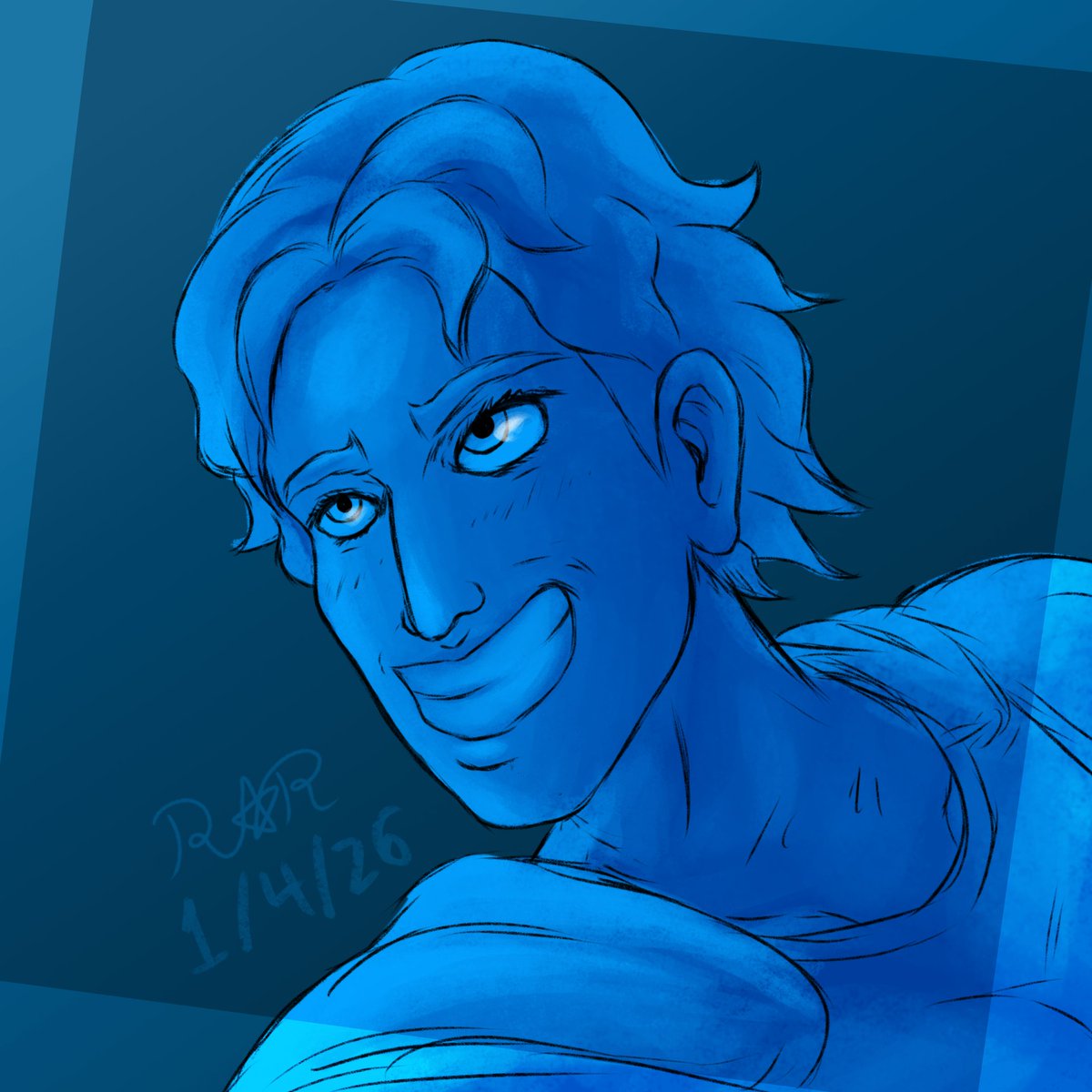 Redrunner613's tweet image. The tragic life of Odysseus, sketched it over a couple hours, based off of #EpicTheMusical