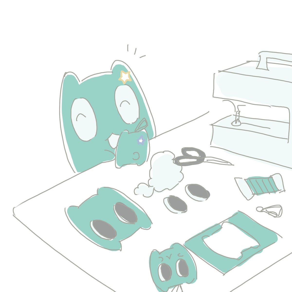 みんなの元に届くといいね /•᷅•᷄\