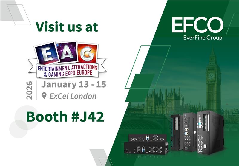 EfcoTechnology's tweet photo. ✨EAG Expo 2026 is Almost Here!✨
We’re heading to London and getting ready for EAG Expo 2026!
Join us at Booth J42 in ExCeL London. 
Looking forward to seeing you there!

📅 January 13-15
📍 ExCeL London
#EAGExpo2026 #EFCO #GamingExpo https://t.co/oioDWGqUw4