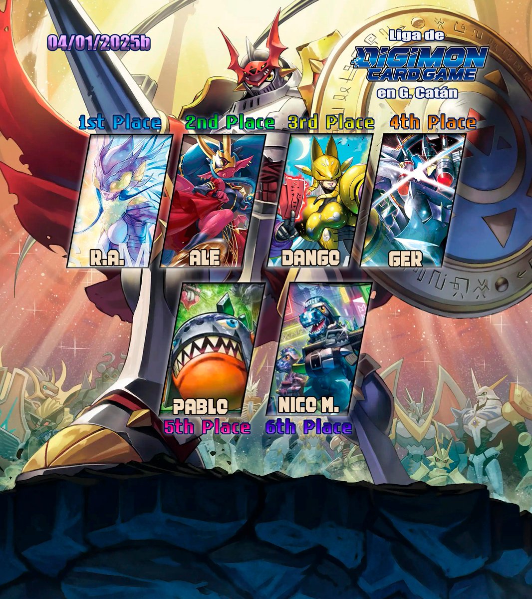 Digimon en Catan tweet media