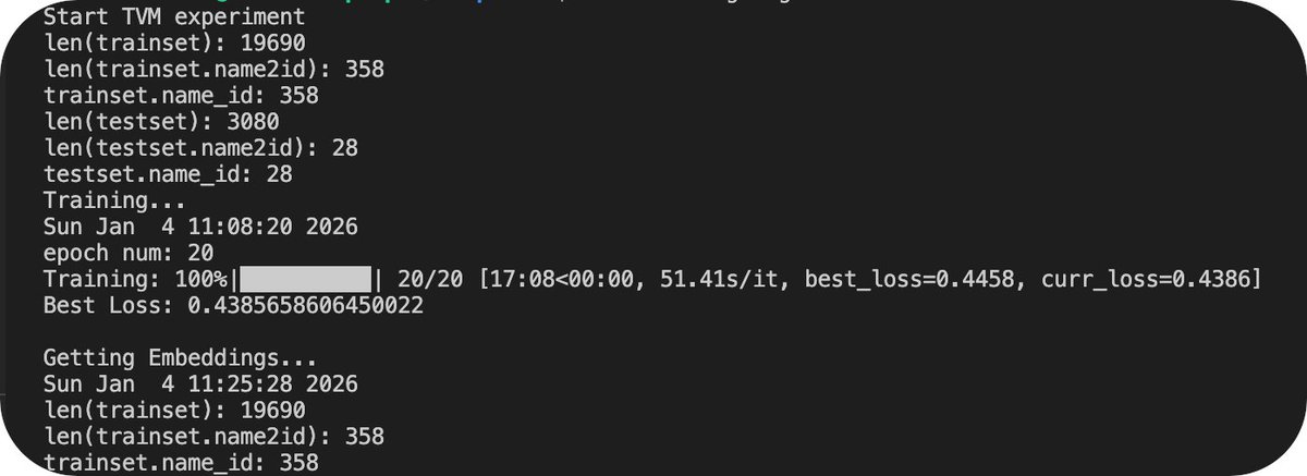 最近用 cat 查看训练 log 时发现一个小特性，会整合许多相似的输出（应该是这样吧）
log 文件中存储了大量相似的训练进度条，在 cat 查看时会和实时回放一样重播一遍训练的输出，留下一行100的进度条