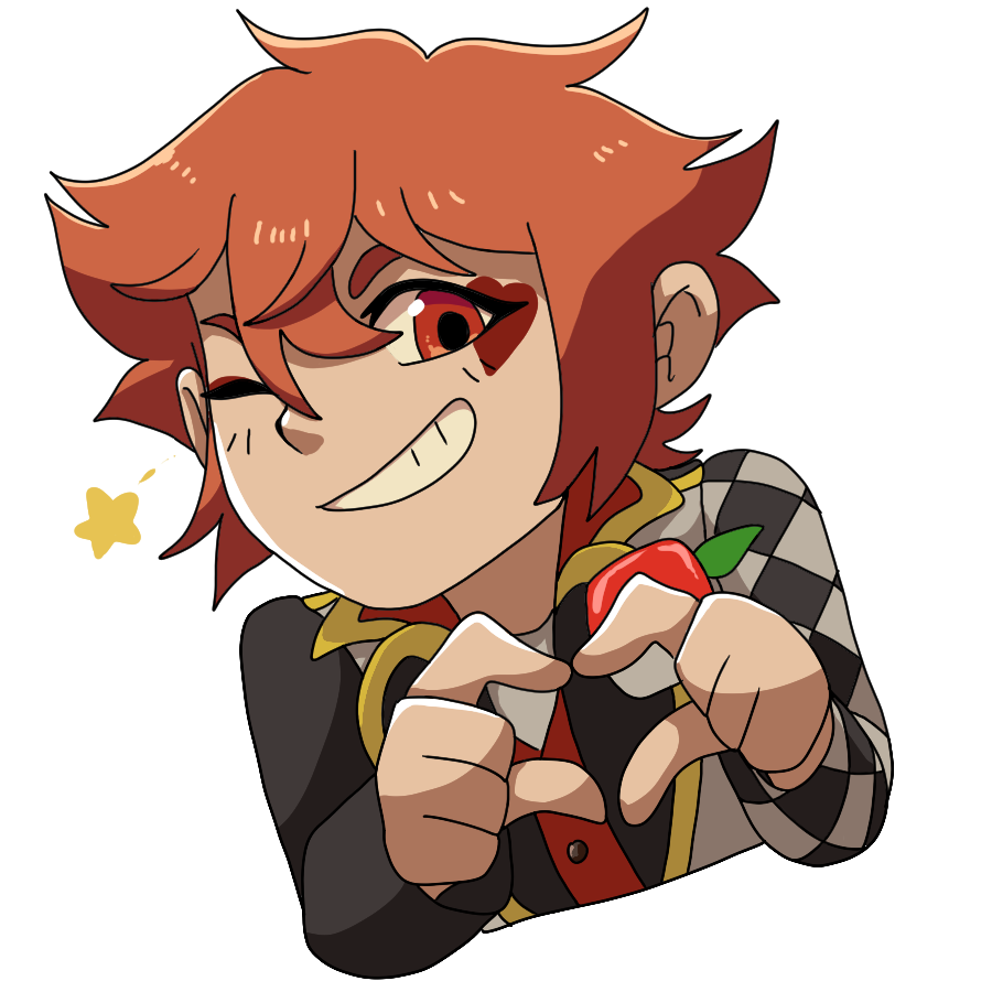 mochawulf's tweet image. Hey friends! I have a gift for you all! I wanted us to start off on the right foot this year. So, here's some emotes of the main characters I made for you. Feel free to use them for strawpages, pfps, streams, thumbnails, discords, ect :&amp;gt;💖
(Ace, Deuce, Trey, Cater)
#twst