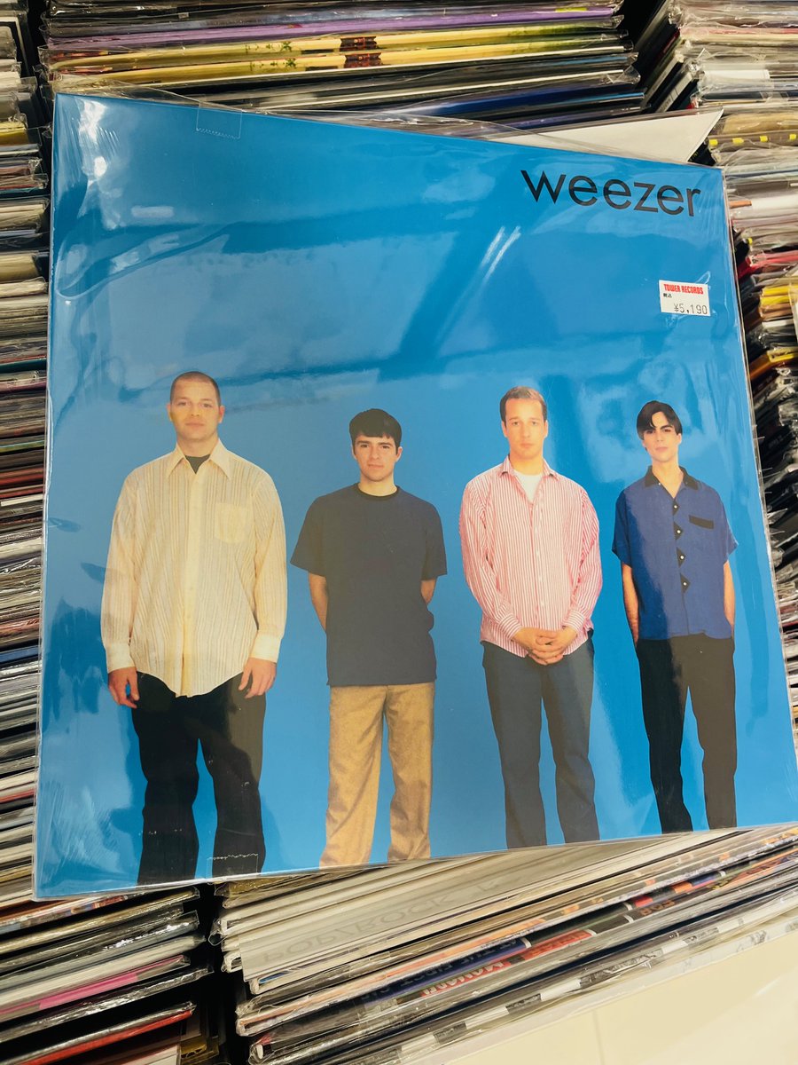 VINYL】 #Weezer 『Weezer (Blue Album)』 アナログ盤 絶賛発売中