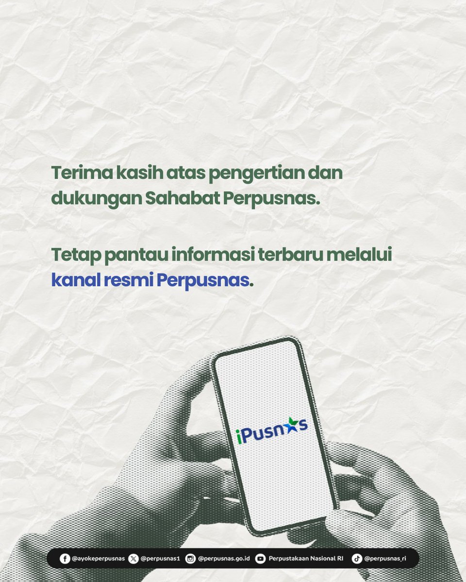 Perpustakaan Nasional RI tweet media