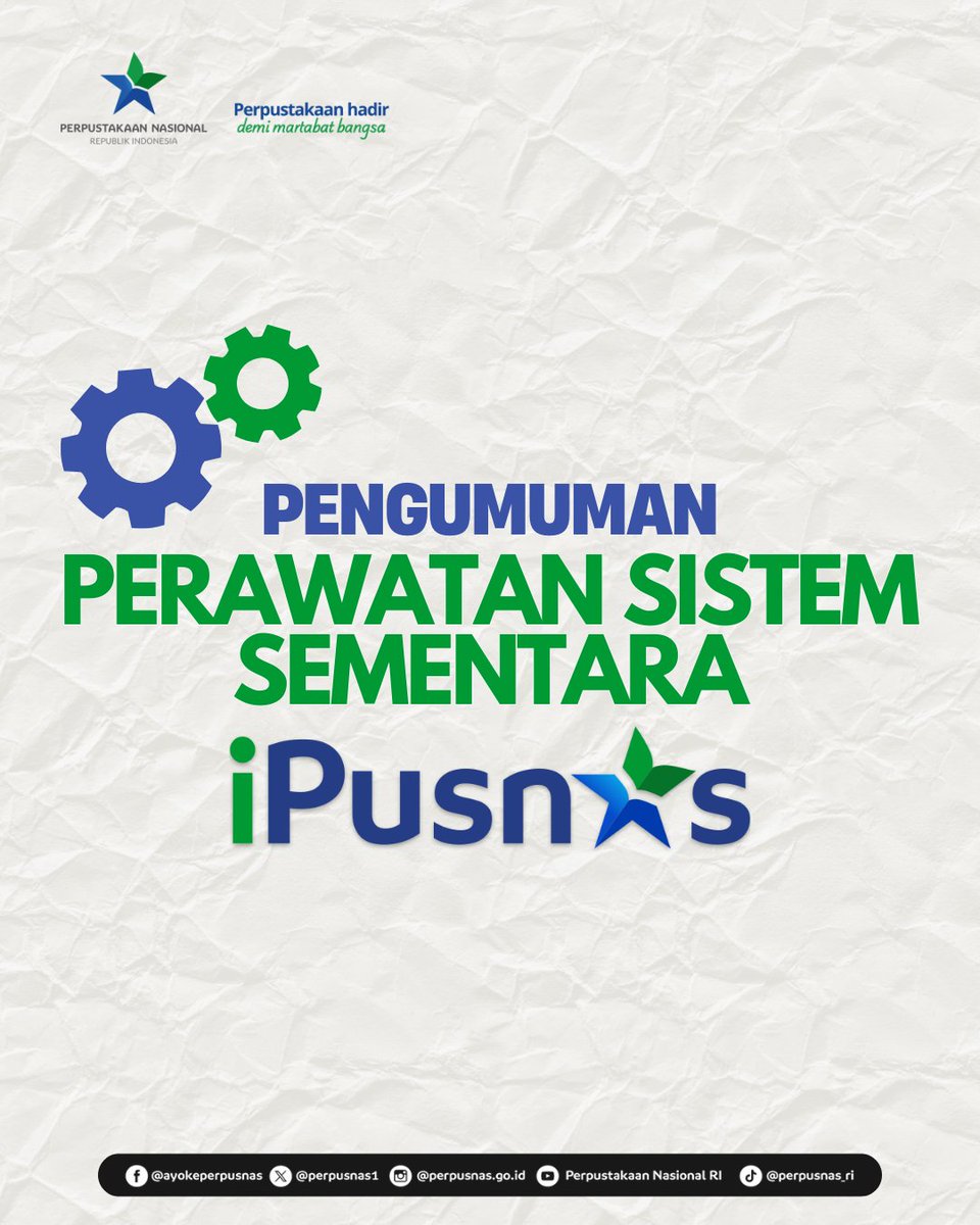 Perpustakaan Nasional RI tweet media