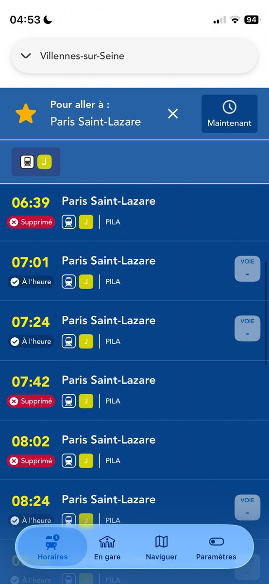 NicolasH318's tweet photo. Pas de bonnes résolutions pour LIGNEJ_SNCF ! Toujours un service en heure de pointe au top. Merci de la part de tous ceux qui souhaitent arriver à Paris pour 8h30. Et bonne rentrée de merde à tous les copains. https://t.co/6tNAfPvXcQ