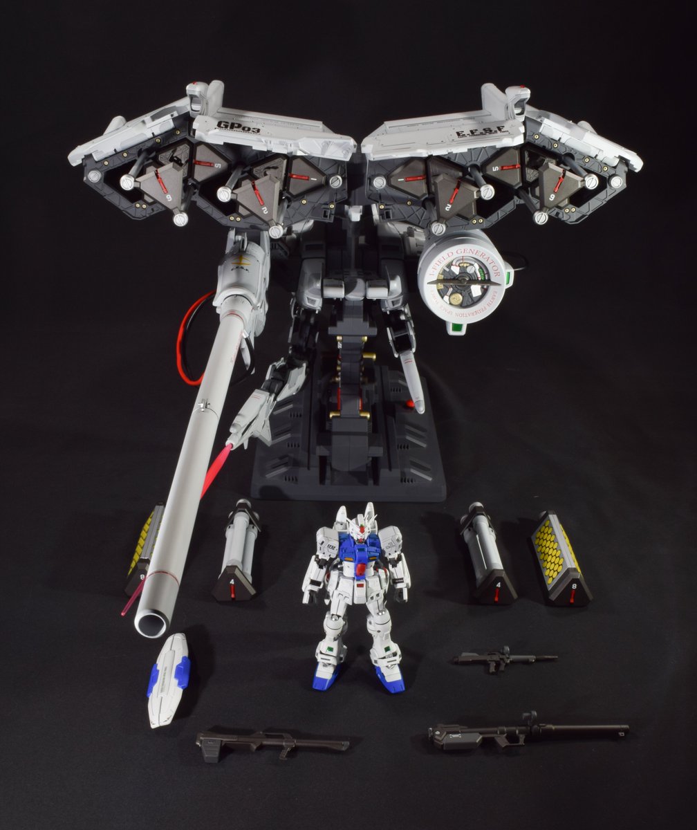 #はじめましてこちら代表作になります

HG1/144のディテールアップ！
デカイは正義です🤣