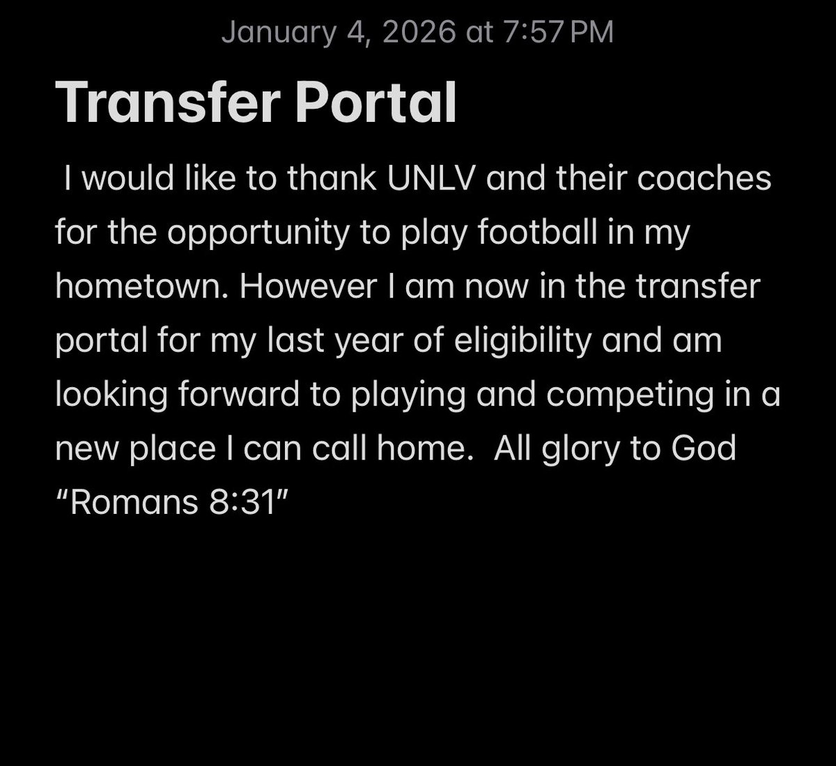 Traivon Dyson tweet media