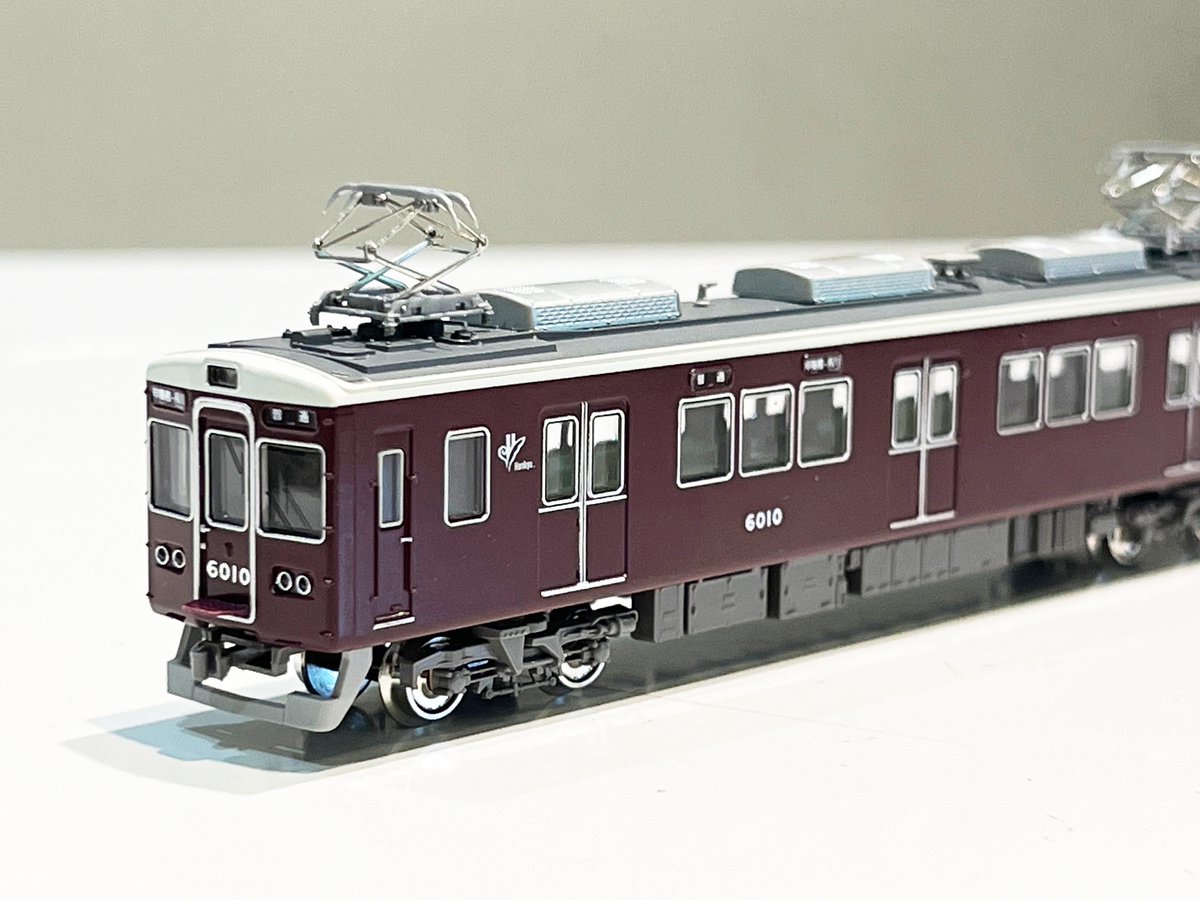 鉄道模型 列車 パーツ まとめ売り クロスポイントの阪急6000系(今津(南)線・甲陽線・車番選択式)3両編成