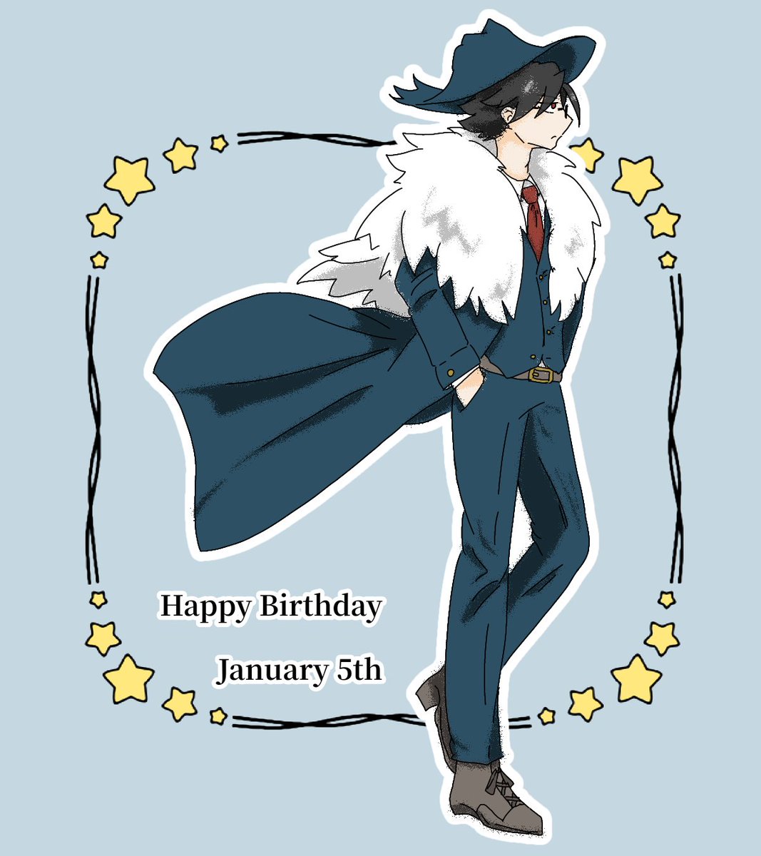 p_orkr's tweet photo. くろろさん描かせていただきました✨くろろさん誕生日決定記念ということは実質くろろさんの誕生日をお祝いする企画！(勘違いから始まった物語)描かせていただきありがとうございました✨ https://t.co/MNkFw2VGhP