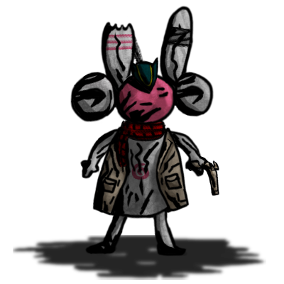 darkwerr's tweet photo. Darkest Dungeon themed Jared. https://t.co/sRu8tfTws9