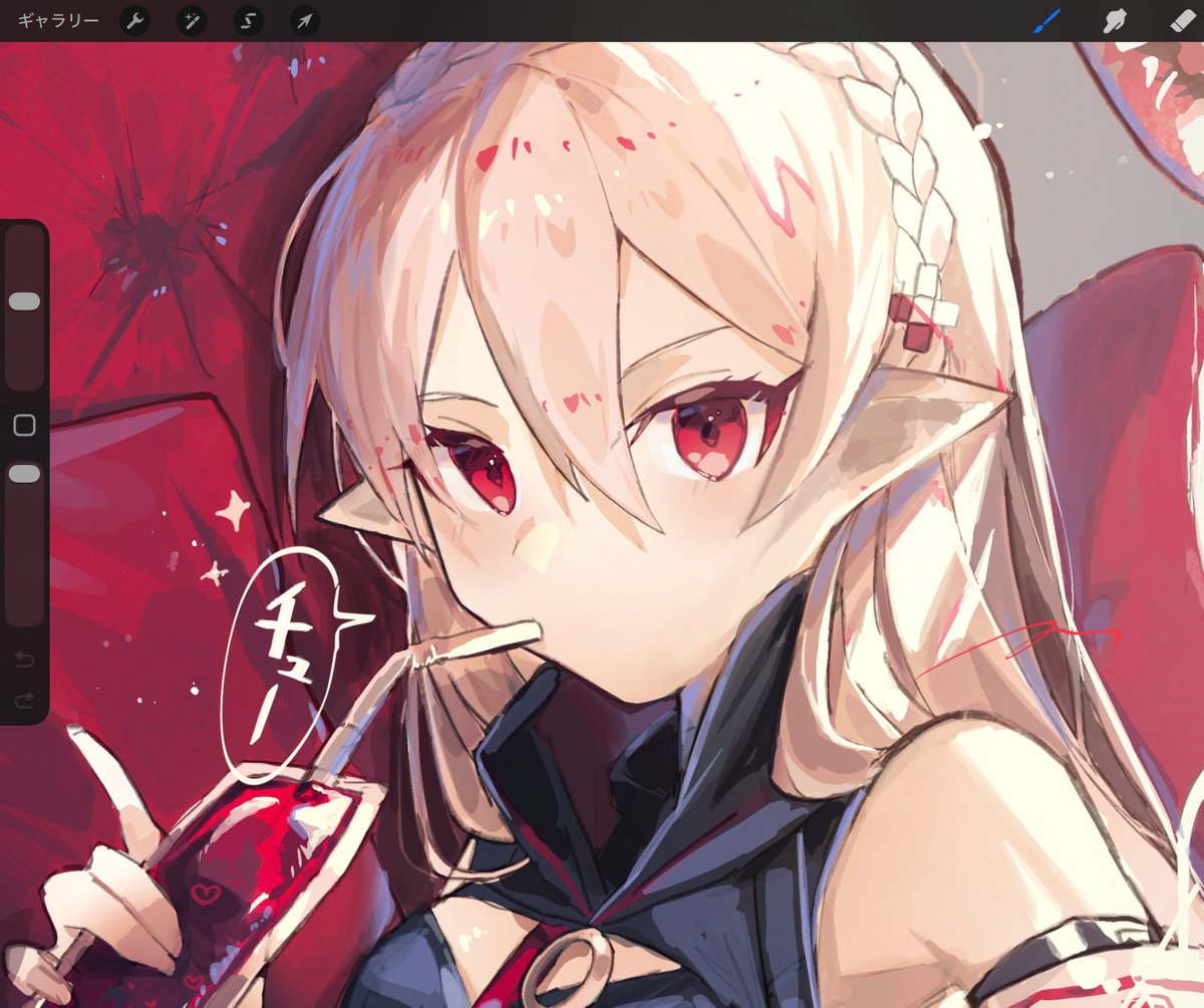 AHKumeee's tweet photo. #アークナイツ
 ワルファリン🩸🎈さいけい！ https://t.co/XsS0S0KpiE