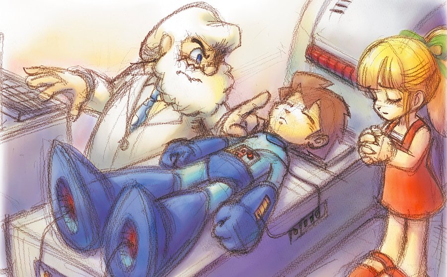 Protodude's tweet image. Complete English translation of Capcom's official "Dr. Light's Research Journal."

rockman-corner.com/2019/02/dr-lig…