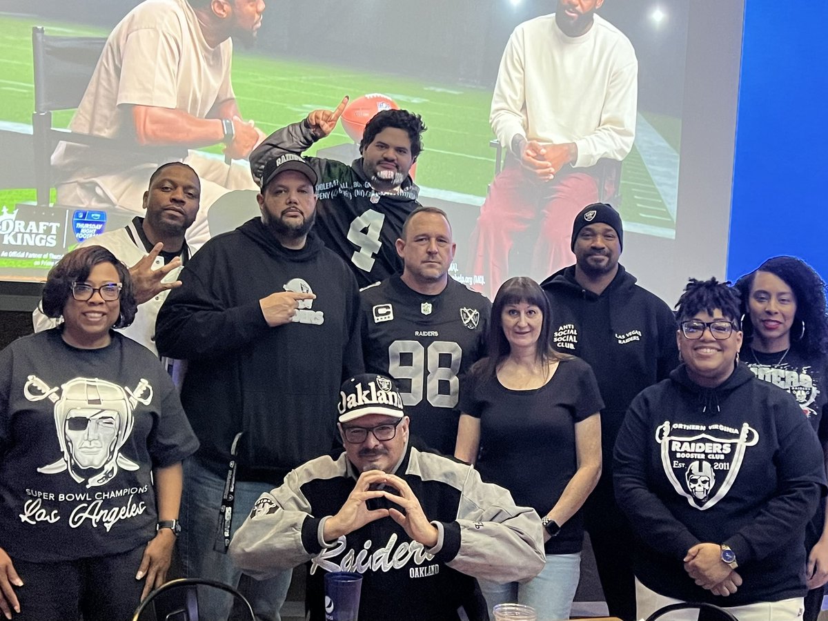 ☠️⚔️
#KCvsLV
THANK YOU, #RaiderNation and friends for joining us!
THANK YOU, <a href="/therose_gaming/">rosegamingresort</a> for hosting us ALL SEASON LONG!
•
#northernvirginiaraidersboosterclub
#eastcoastreppingtheraiders 
#raidernation