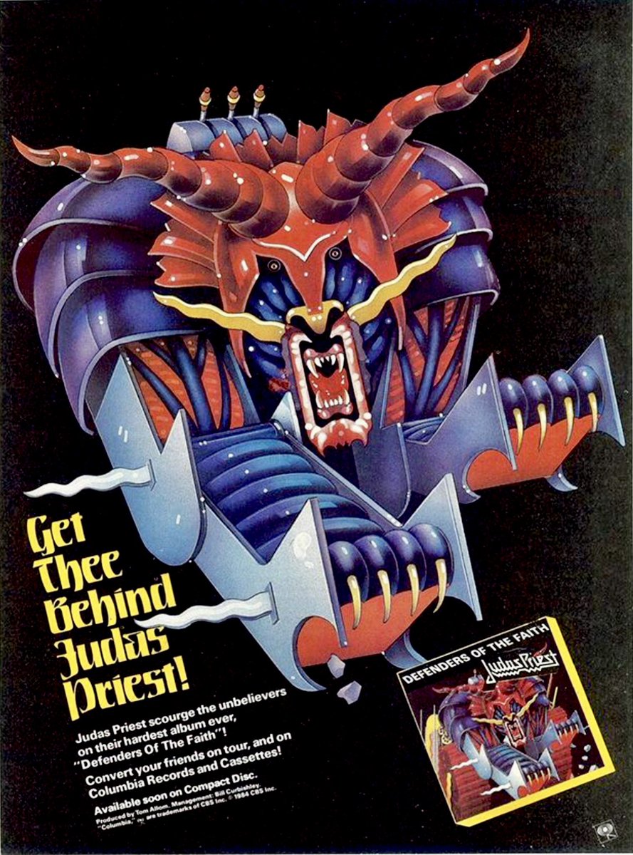On this day in 1984, Judas Priest release Defenders of the Faith.