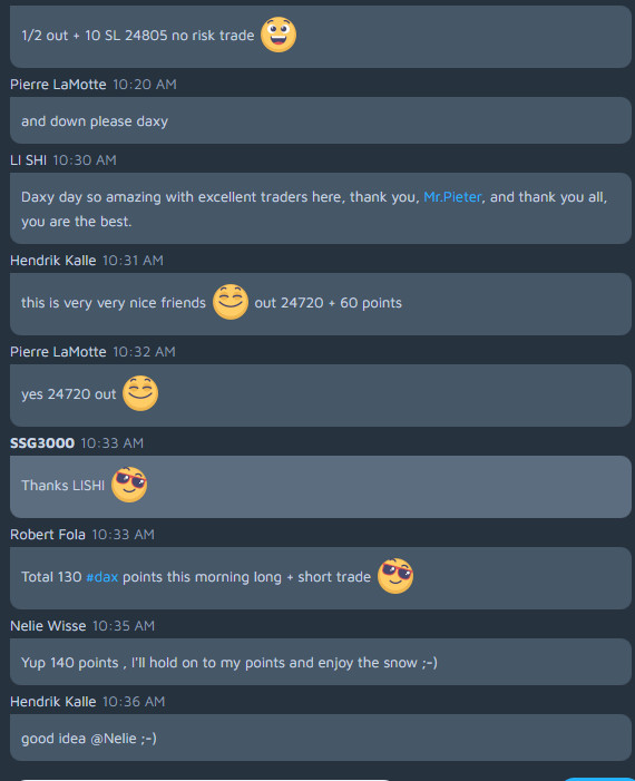 🥰😍Long Plus Short Trade on the #DAX This Morning 140 #dax Points!

Read What Members Say!
ssg3000trading.com