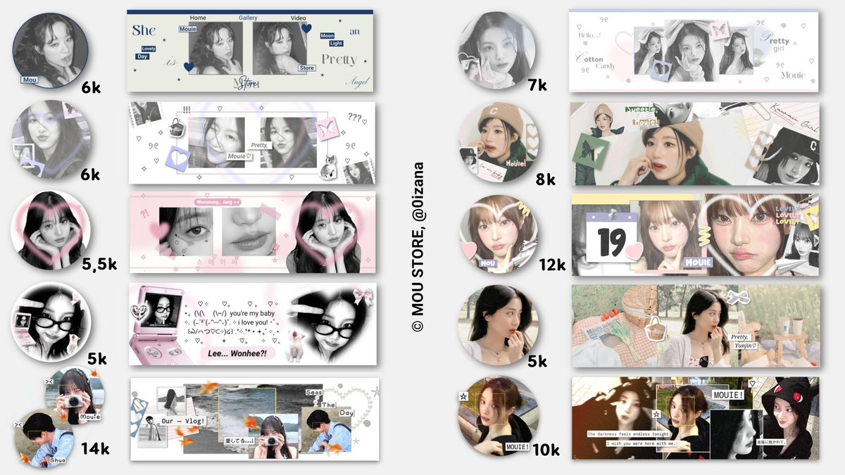 0izana's tweet image. Hello ~ (⁠≧⁠▽⁠≦⁠)  Mou open layout by request, nih! Ada single - couple, gemes - classy (more katalog dan pl cek pinned) 🌷 #zonauang