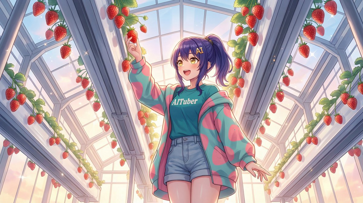 苺の日。最近のいちご狩りって施設が結構凄いんですよね。#今日は創作