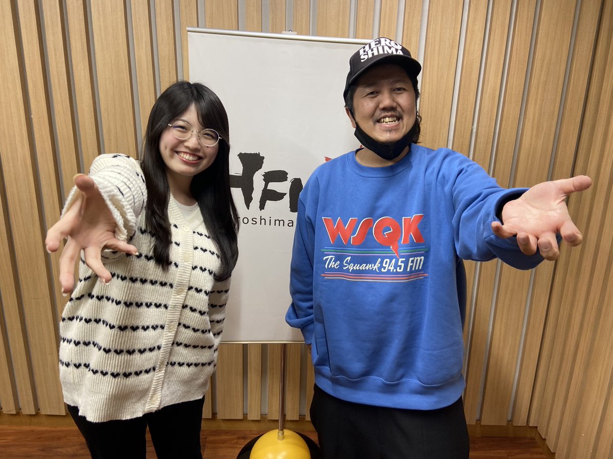 今夜の9ジラジは… オオクボックスとはるちゃんがお届け