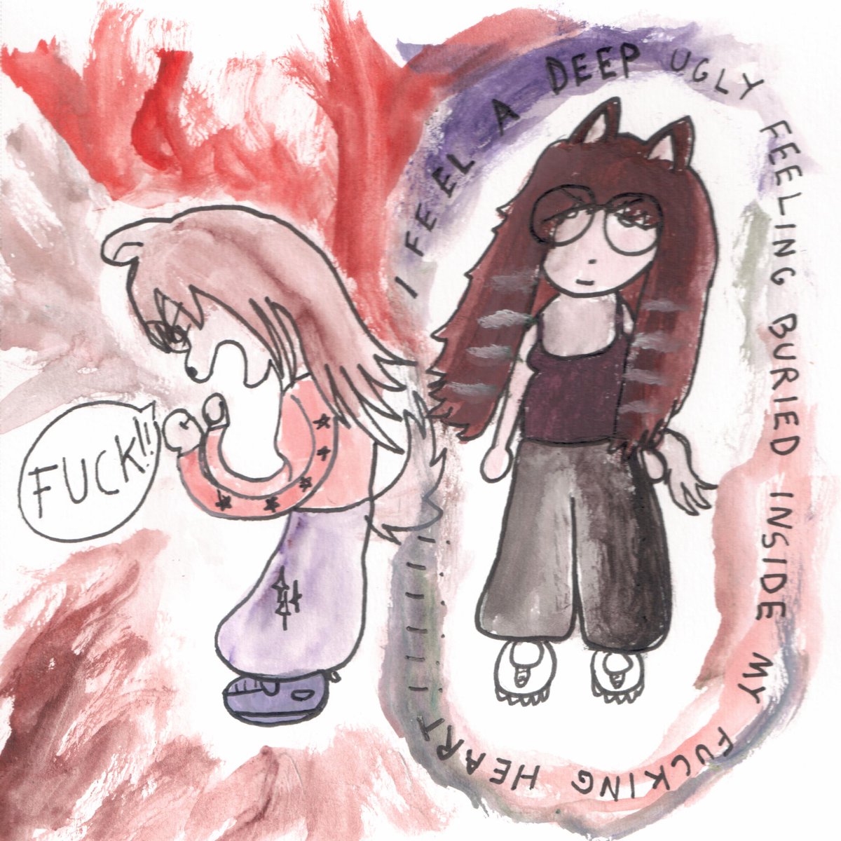 julia from the band dooley (@cat09tails_) on Twitter photo 