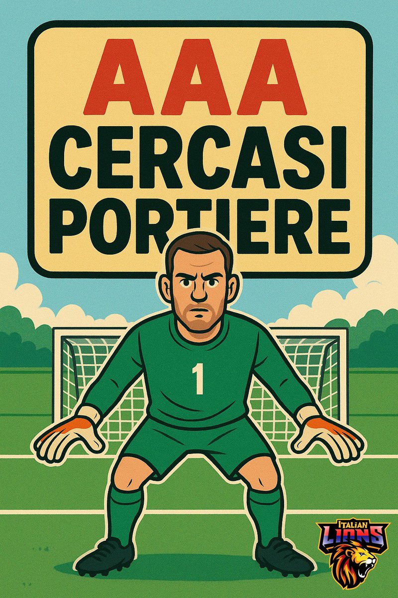 ItalianLions's tweet photo. Cerchiamo Gk 🧤
🎺Provino questa sera!
Info in privato!!!

@RetwittoProClub @pctransfermarkt @RTAllProClub @Mercato_FVPA @HouseOfProClub @RTproclub @Tutto_ProClub @NewsProclub @ProClubsRTweets @eLUDO_official @FVPA_net @proleagueit https://t.co/Cuz7T5lfMB