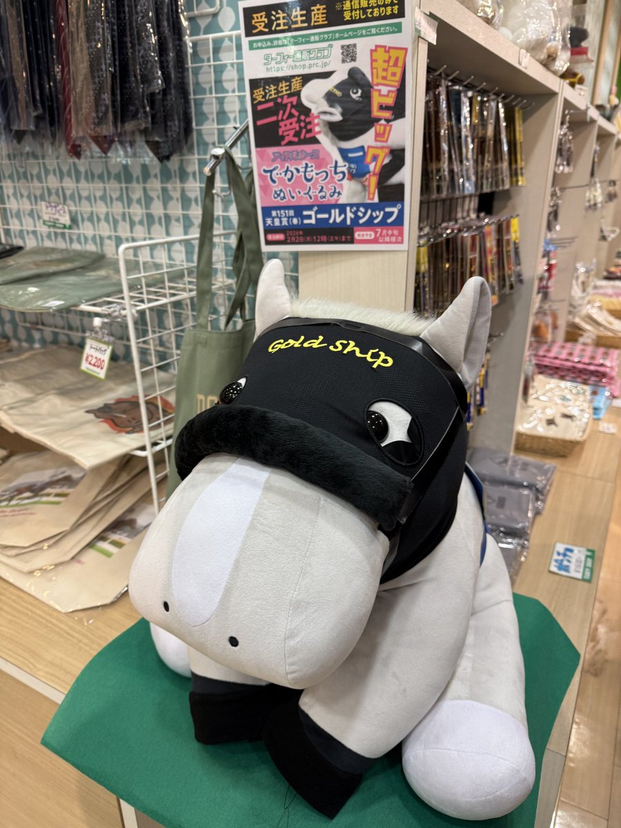 でかもっちぬいぐるみ ゴールドシップ これが送られてくるんだな、、、
