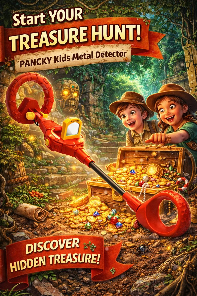 New Year Limited 🎆 Year-End Sale
A gift kids actually use — not another screen.
PANCKY Kids Metal Detector (3–10): lightweight, waterproof &amp; beginner-friendly.
⏰ Limited stock. Last chance of the year!
👉 panckydetectors.com/products/panck…
#NewYearDeals #KidsGift #PANCKY #LimitedOffer