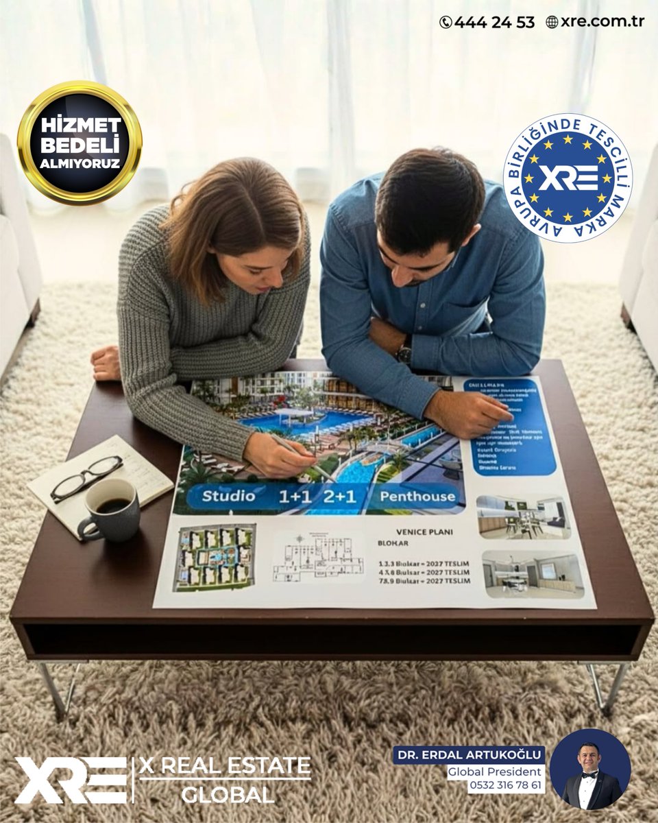 Yeni bir yıla girerken, geleceği şekillendirecek doğru kararları alma zamanı.

Venice Projesi, modern mimarisi, zengin sosyal olanakları ve değerli konumuyla yalnızca bir yaşam alanı değil; aynı zamanda güçlü ve sürdürülebilir bir yatırım fırsatı sunuyor.

Konforu, estetiği ve