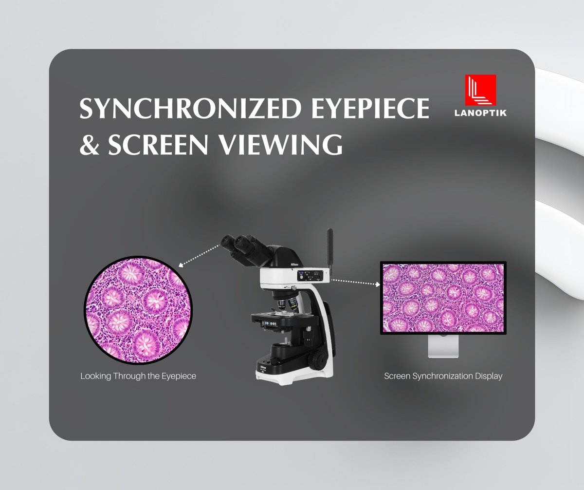 lanoptik_camera's tweet photo. Eyepiece or screen? Why not both.

• 50:50 eyepiece + screen viewing
• WiFi sharing to up to 13 devices
• Built-in OS — no computer required

One camera.
One teacher station.
The whole class engaged.

#DigitalMicroscopy #EmbeddedCamera #TeachingLabs #EdTech https://t.co/8gU9CydhGj