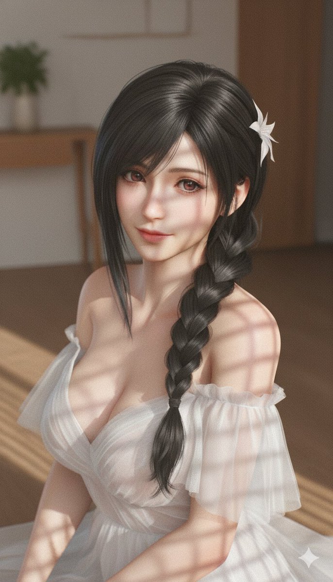 Cuote4mikewhere's tweet photo. From Seventh Heaven to wedding heaven... A bride before she steps into forever
#Tifa #FinalFantasyVII #FF7remake #FF7rebirth https://t.co/fAGtkDaoMV