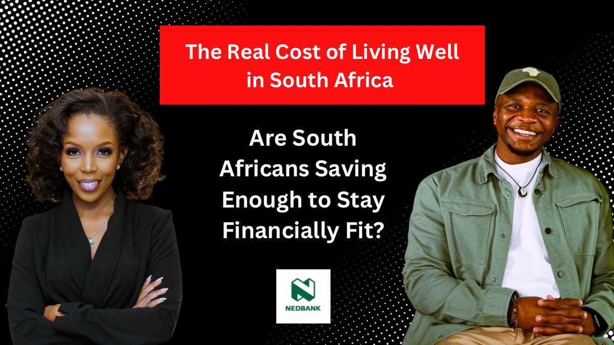 IvynSambo's tweet photo. Guys, a new podcast episode is now live on my YouTube channel for all my JSE investors!

In this new episode, I sit down with Sisa Nkatu, who heads up retail investment at Nedbank, and we discuss whether South Africans are investing enough, as well as how we can become more aware of the cost of living well when investing in South Africa.

Watch it now on YouTube: https://t.co/m4VgIXgN1c
