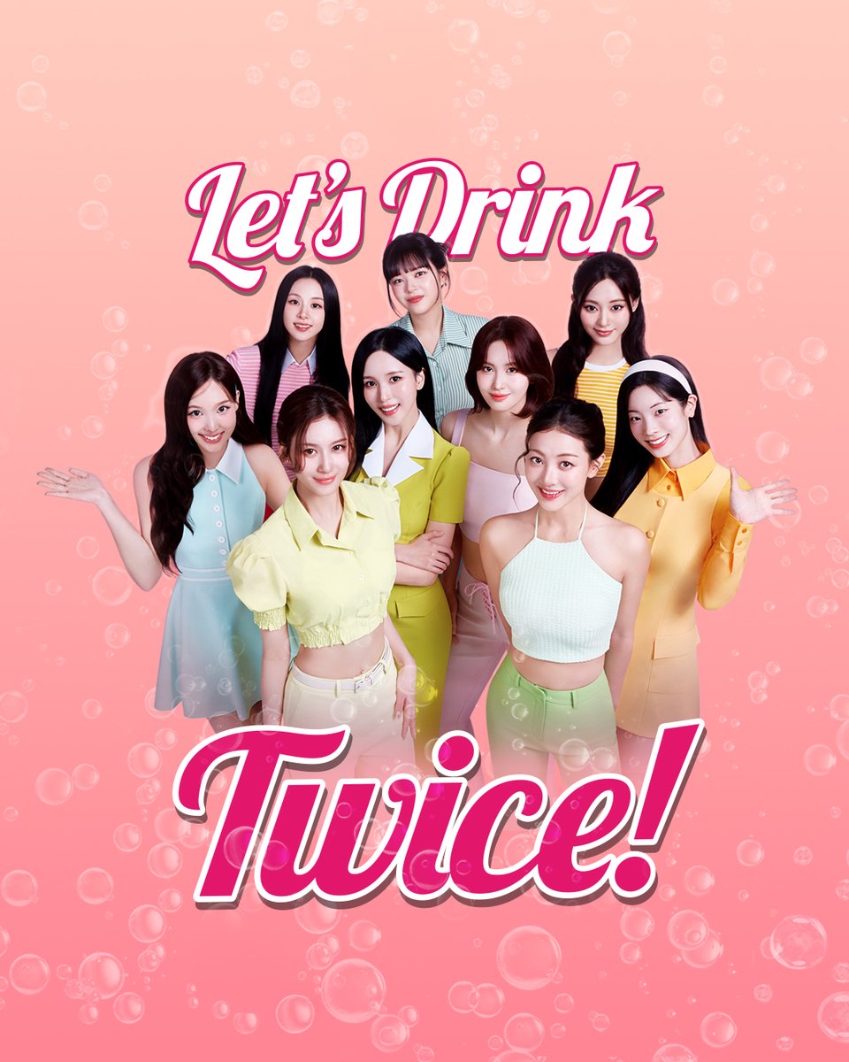 godmitzu's tweet image. TWICE appointed as the new models of Korea's number 1 kombucha brand TEAZEN.