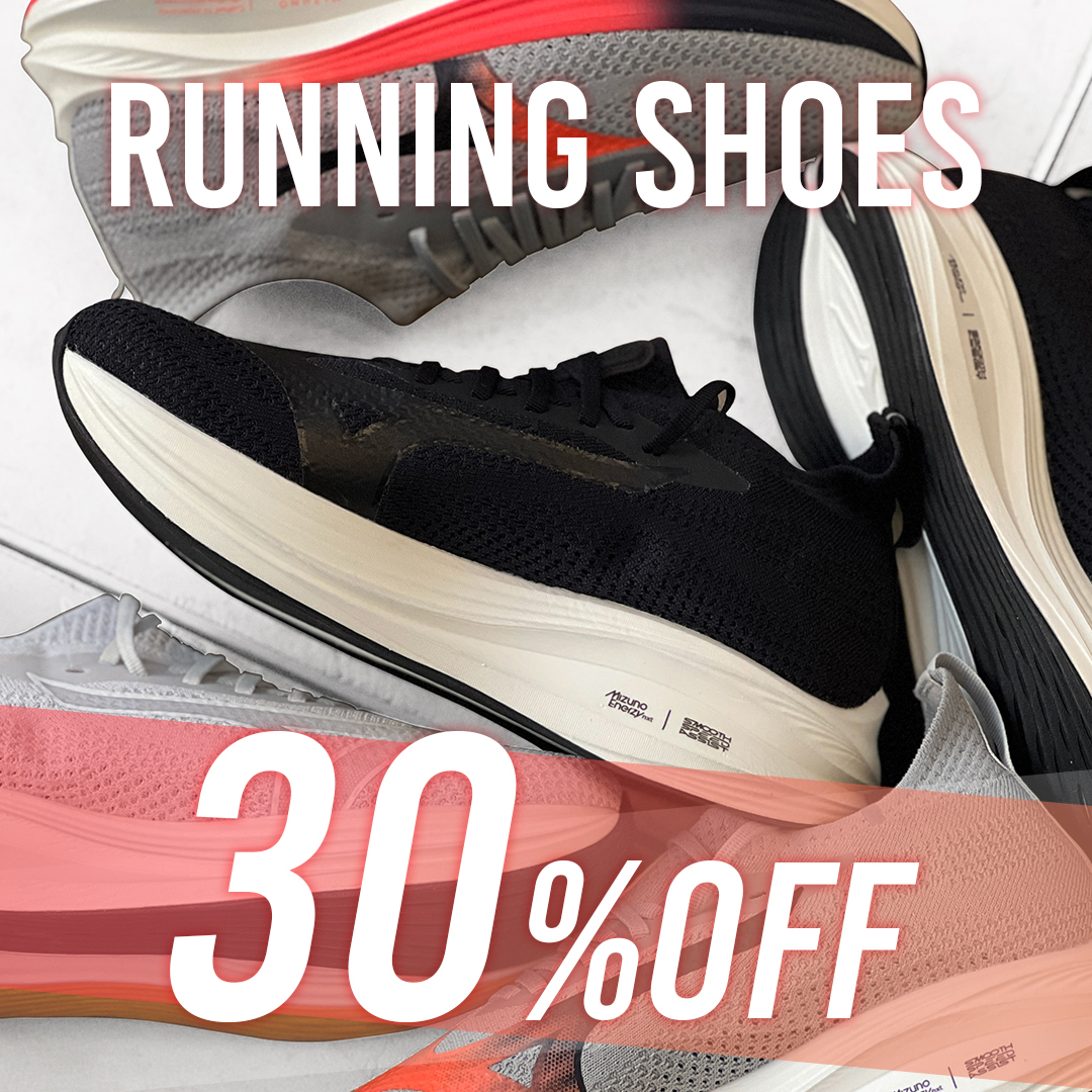 🔥🔥30％OFF🔥🔥／人気ランニングシューズがセール価格に！ 弾むような