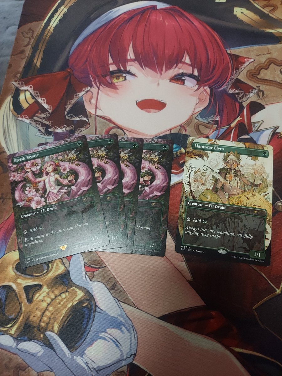 ラノワールのエルフ4枚目とエルフの神秘家4枚ゲット！ デッキの拡張