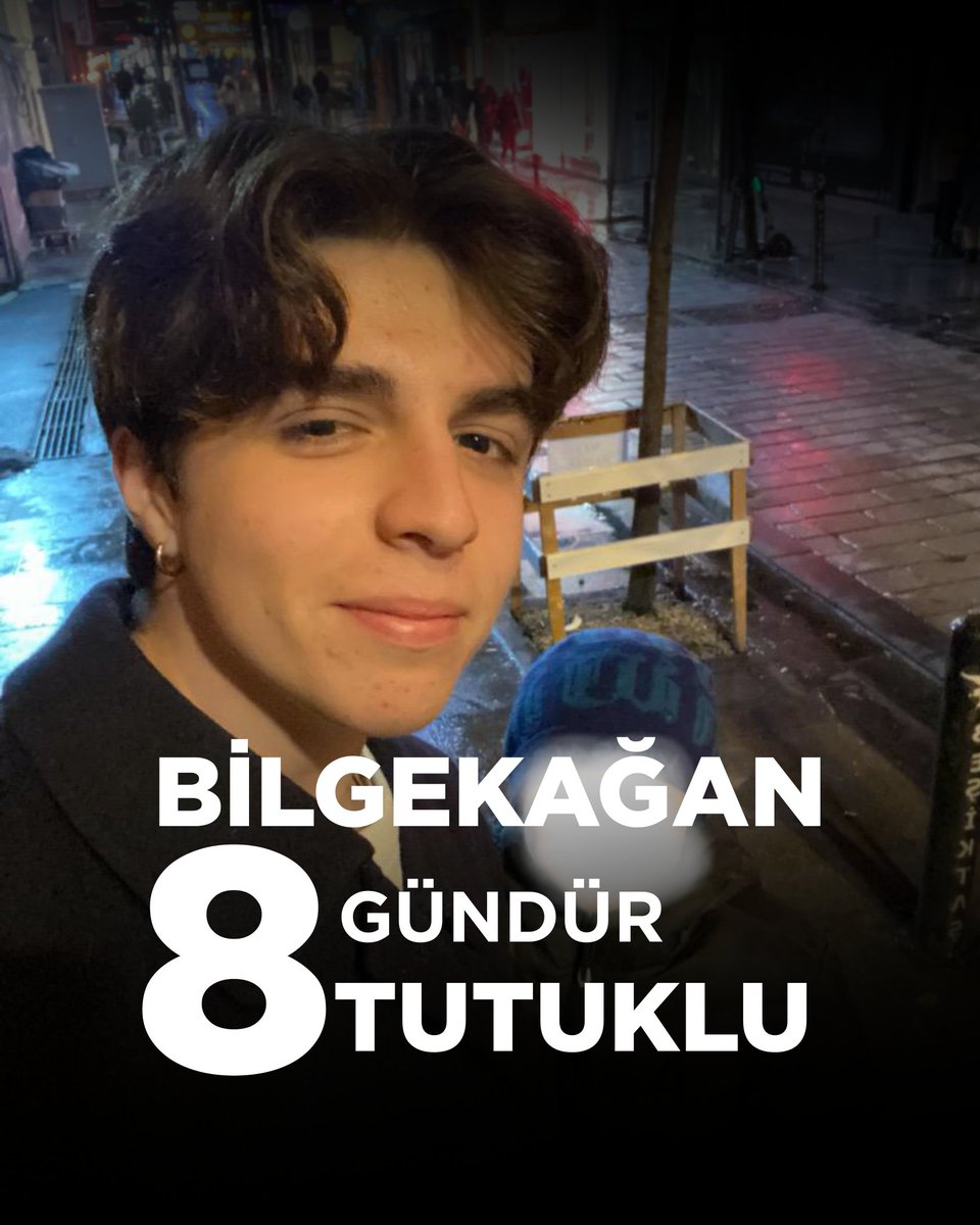 bkagansarbat's tweet image. 19 Yaşındaki Boğaziçi Üniversitesi felsefe bölümü öğrencisi Bilgekağan Şarbat, 8 gündür tutuklu şekilde Maltepe Cezaevi'nde.

#BilgeKağanŞarbatYalnızDeğildir